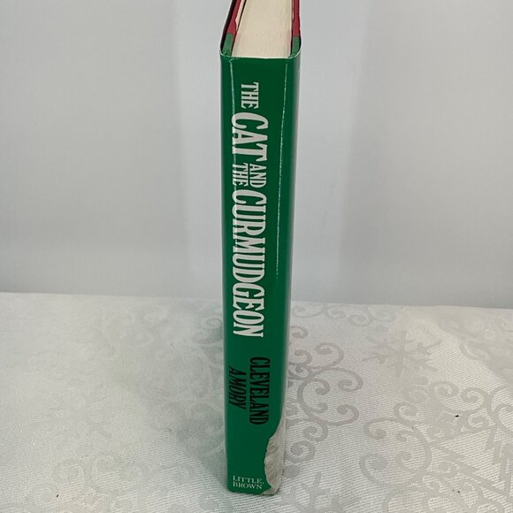 Cleveland Amory "The Cat And The Curmudgeon" Hardcover Book First Edition 1990 - Picture 2 of 4